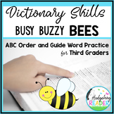 Guide Words | ABC Order | Spring and Summer Bees Dictionar