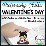 Guide Words | ABC Order | Valentine's Day Dictionary Skills