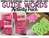 Guide Words Activity Pack
