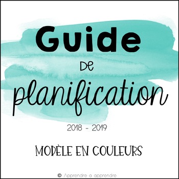 Preview of Guide de planification 2018-2019 (couleurs)