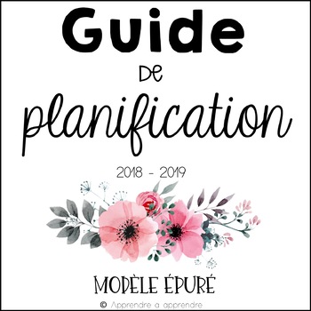 Preview of Guide de planification 2018-2019 (épuré)