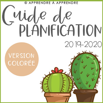 Preview of Guide de planification en couleurs 2019-2020