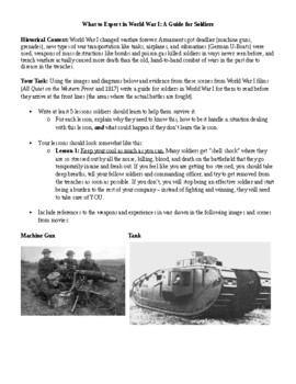 Preview of Guide for Soldiers in World War I
