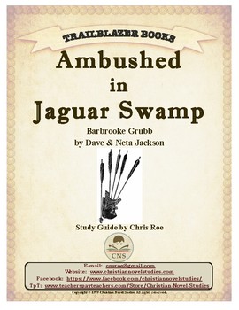 Preview of Guide for TRAILBLAZER Book: Ambushed in Jaguar Swamp