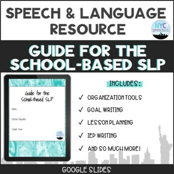 Preview of Guide for the School-Based SLP