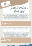 Guide to Hosting a Book Club