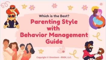Preview of Guide to Parenting Tips Styles Behavioral Management Children Teens Strategies