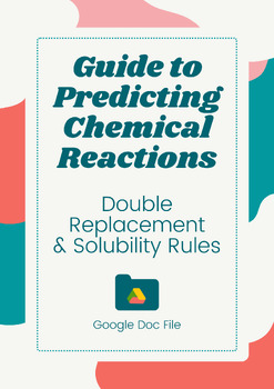 Preview of Guide to Predicting Chemical Reactions: Double Replacement