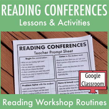 Preview of Reading Conferences: Prompt Sheet, Sign-Up Sheet, Record, Distance Learning