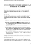 Guide to Using Joe Johnson's Film Dialogue Trackers