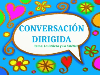 Preview of Guided Conversation for AP - La Belleza y la Estética