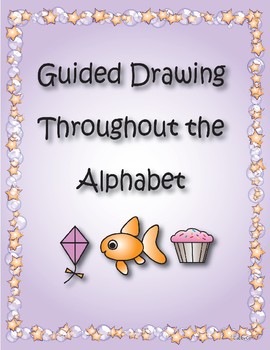 Preview of Guided Drawing Throughout the Alphabet Sample