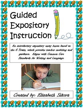 Preview of Guided Expository Essay Instruction