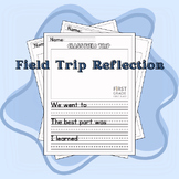 Guided Field Trip Reflection with Optional Sentence Stems