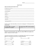 Guided Gustar Worksheet/Notes