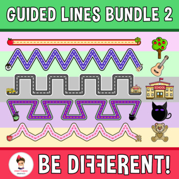 Preview of Guided Lines Clipart Bundle 2