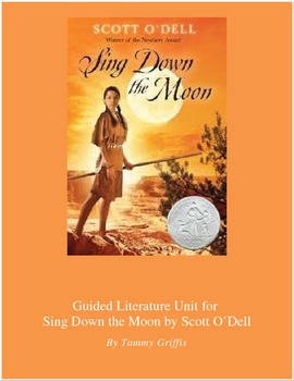 Preview of Guided Literature Unit for Sing Down the Moon