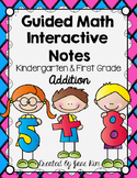 Guided MATH Interactive Notes: Kindergarten and First Grade