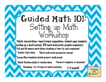 Preview of Guided Math 101: Setting up Math Workshop