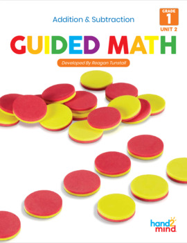 Preview of Guided Math First Grade Addition and Subtraction Strategies Unit 2