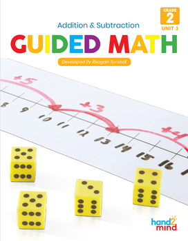 Preview of Guided Math 2nd Grade Addition and Subtraction Strategies Unit 3