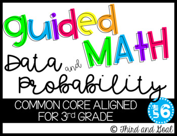 Preview of Guided Math for Third Grade Data and Probability