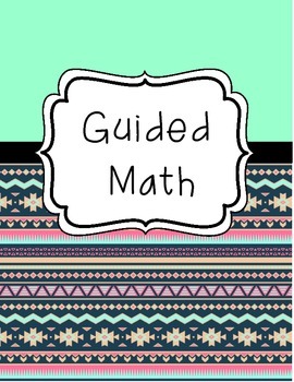 Guided Math Binder by Third Grade Delight | Teachers Pay Teachers