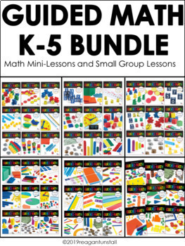 Preview of Guided Math Bundles All Grade Levels K-5