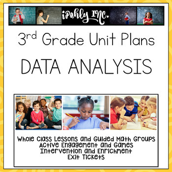 Preview of 3rd Grade Lesson Plans Data Analysis TEKS 3.8A