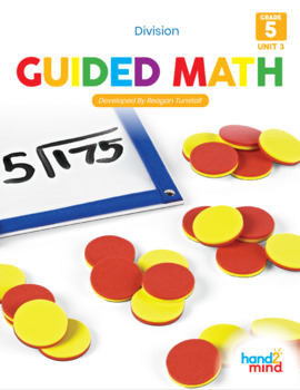 Preview of Guided Math Fifth Grade Division Unit 3