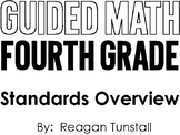 Guided Math Fourth Grade Standards Overview