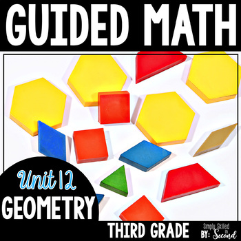 Preview of Guided Math GEOMETRY - Grade 3