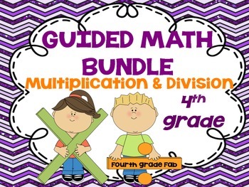 Guided Math Games - 4th Grade Volume 1 by Fourth Grade Fab | TpT