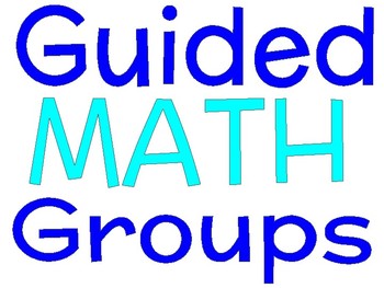 Preview of Guided Math Groups