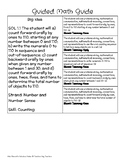 Guided Math Guide with Blooms