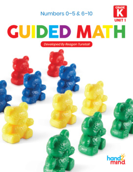 Preview of Guided Math Kindergarten Numbers 0 to 10 Unit 1