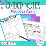 Grades 7 & 8 Ontario Math Guided Notes