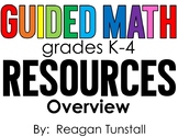 Guided Math Resource Overview K-4