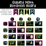 Guided Math Rotation Board | Math Station Board | Guided M