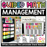 Guided Math Rotations Board and Slides | Math Small Group 