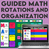 Guided Math Rotations Editable Slides - Guided Math Organi