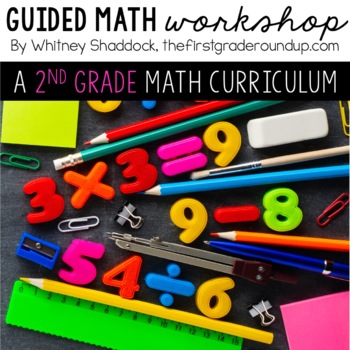 Preview of Second Grade Math Lesson Plans for Guided Math Workshop