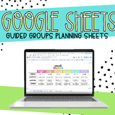 Guided Math or Reading Groups Planning Sheet - Skill Check