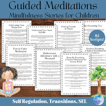 Preview of Guided Meditations for Children: 85 Scripts for Ages 5-8
