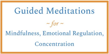 Preview of Guided Meditations for Junior, Middle, and Senior Secondary Students