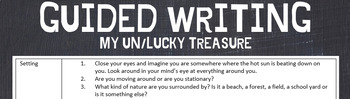 Preview of Guided Narrative Writing - 3 Pack