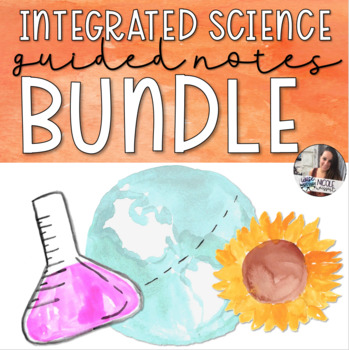 Preview of Integrated Science Guided Notes - BUNDLE