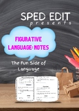 Guided Notes: Figurative Language Review & Summer Skills f