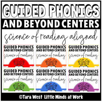 Preview of Guided Phonics + Beyond SCIENCE OF READING SOR Decodable Based CENTERS Bundled