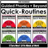 Guided Phonics + Beyond Science of Reading Quick-Routines BUNDLED